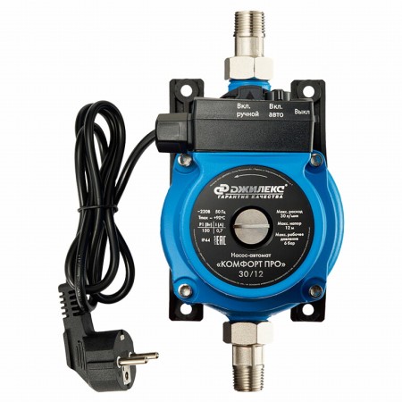 Поверхностный насос-автомат Джилекс КОМФОРТ ПРО 30/12, 4006