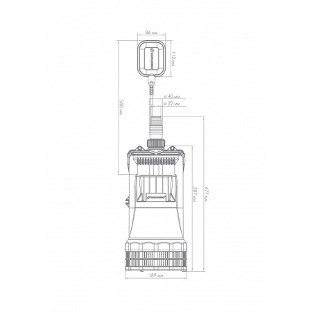 Погружной насос Джилекс ДРЕНАЖНИК 200/25, 5152