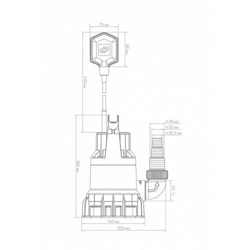 Погружной насос Джилекс ФЕКАЛЬНИК 115/5, 5307