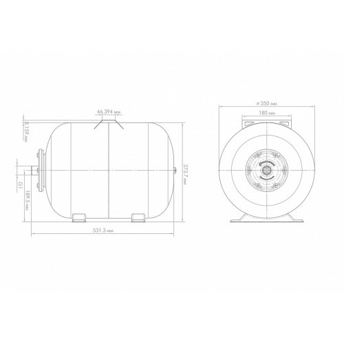 Гидроаккумулятор Джилекс ГПк 50, 7058