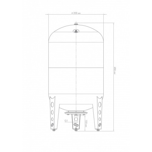 Гидроаккумулятор Джилекс ВПк 50, 7059