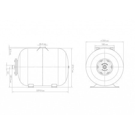 Гидроаккумулятор Джилекс Г 50, 7108