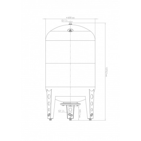 Гидроаккумулятор Джилекс В 300, 7301