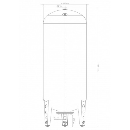 Гидроаккумулятор Джилекс В 500, 7501