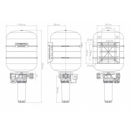 Джилекс КРАБ 50, 9030