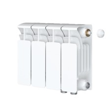 Радиатор биметаллический RIFAR BASE VENTIL 200 х 4 секции нижнее правое подключение, R-BA-200-04-VR