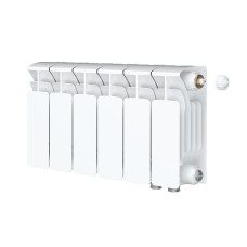 Радиатор биметаллический RIFAR BASE VENTIL 200 х 6 секций нижнее правое подключение, R-BA-200-06-VR