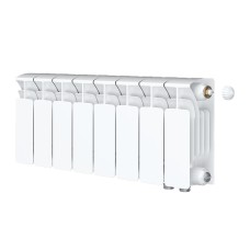 Радиатор биметаллический RIFAR BASE VENTIL 200 х 8 секций нижнее правое подключение, R-BA-200-08-VR