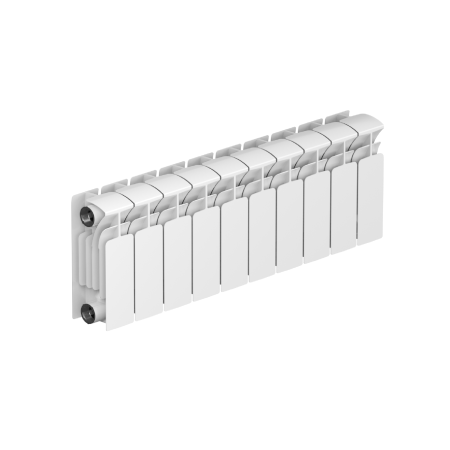 Радиатор биметаллический RIFAR BASE 200 х 10 секций боковое подключение, R-BA-200-10