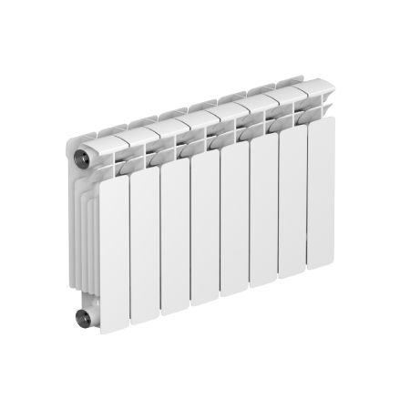 Радиатор биметаллический RIFAR BASE 350 х 8 секций боковое подключение, R-BA-350-08