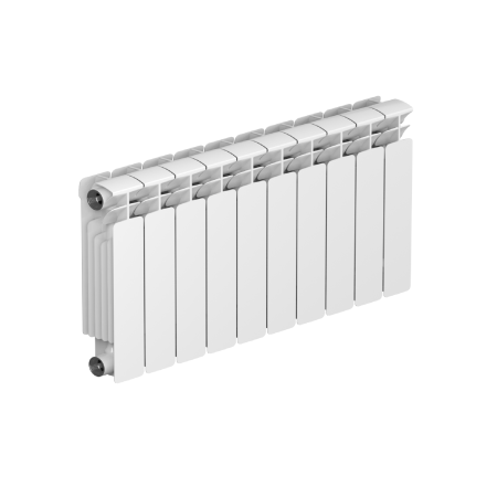 Радиатор биметаллический RIFAR BASE 350 х 10 секций боковое подключение, R-BA-350-10