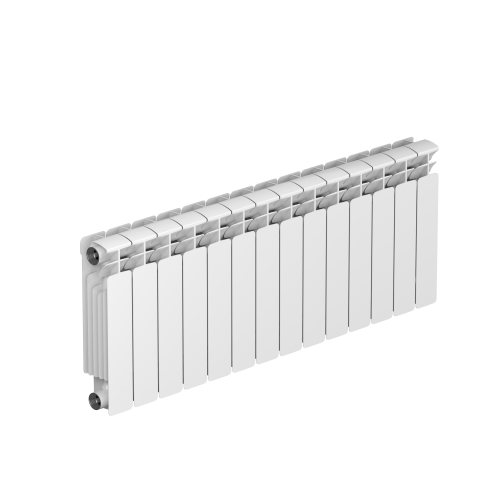 Радиатор биметаллический RIFAR BASE 350 х 14 секции боковое подключение, R-BA-350-14