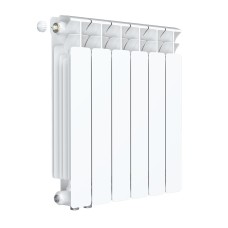 Радиатор биметаллический RIFAR BASE VENTIL 500 х 6 секций нижнее левое подключение, R-BA-500-06-VL