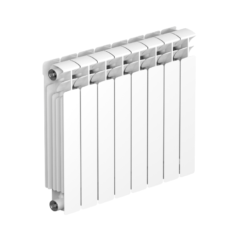 Радиатор биметаллический RIFAR BASE 500 х 8 секций боковое подключение, R-BA-500-08