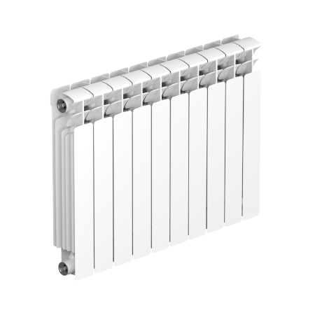 Радиатор биметаллический RIFAR BASE 500 х 10 секций боковое подключение, R-BA-500-10