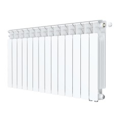 Радиатор биметаллический RIFAR BASE VENTIL 500 х 14 секции нижнее правое подключение, R-BA-500-14-VR