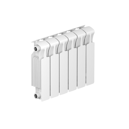 Радиатор биметаллический RIFAR MONOLIT 300 х 6 секций боковое подключение, R-MN-300-06