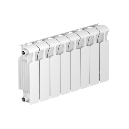 Радиатор биметаллический RIFAR MONOLIT 300 х 8 секций боковое подключение, R-MN-300-08