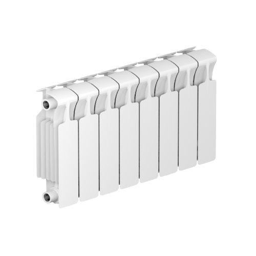 Радиатор биметаллический RIFAR MONOLIT 300 х 8 секций боковое подключение, R-MN-300-08