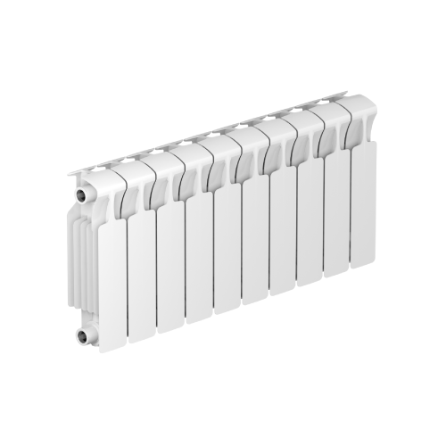 Радиатор биметаллический RIFAR MONOLIT 300 х 10 секций боковое подключение, R-MN-300-10