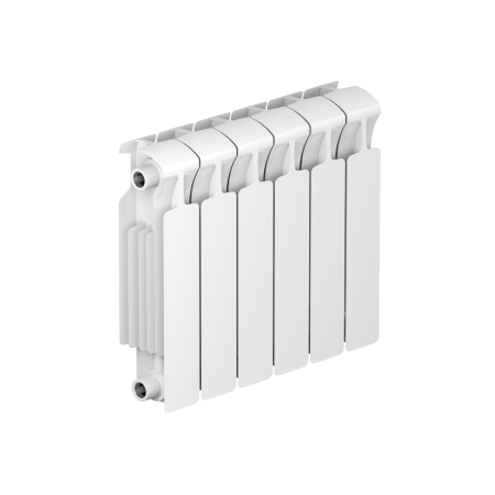 Радиатор биметаллический RIFAR MONOLIT 350 х 6 секций боковое подключение, R-MN-350-06