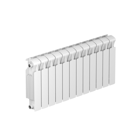 Радиатор биметаллический RIFAR MONOLIT 350 х 12 секций боковое подключение, R-MN-350-12