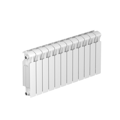 Радиатор биметаллический RIFAR MONOLIT 350 х 12 секций боковое подключение, R-MN-350-12