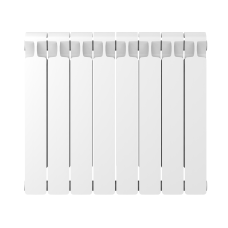 Радиатор биметаллический RIFAR MONOLIT 500 х 8 секций боковое подключение, R-MN-500-08