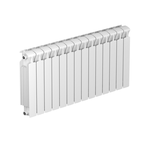 Радиатор биметаллический RIFAR MONOLIT 500 х 14 секций боковое подключение, R-MN-500-14