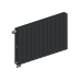 Радиатор биметаллический RIFAR SUPReMO VENTIL 500 х 12 секций АНТРАЦИТ нижнее левое подключение, R-SU-500-12-VL-AN