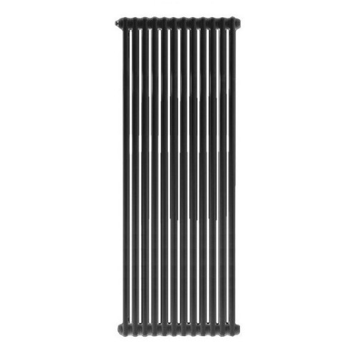 Стальной трубчатый радиатор отопления RIFAR TUBOG 2180 12 секций АНТРАЦИТ боковое подключение, TUB 2180-12-AN