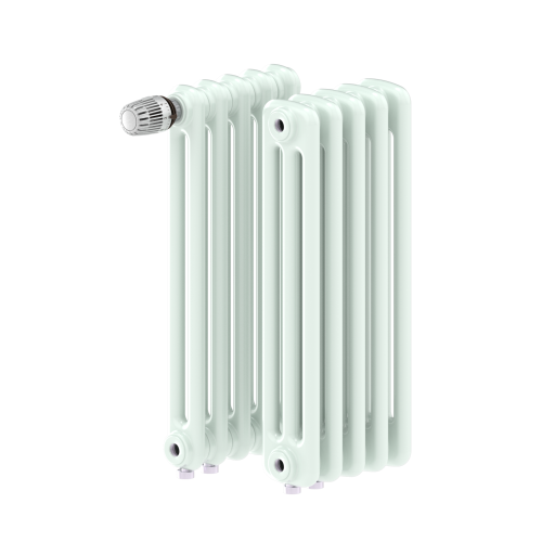 Стальной трубчатый радиатор отопления RIFAR TUBOG VENTIL 3037 10 секций БЕЛЫЙ нижнее одностороннее подключение, TUB 3037-10-DV1