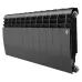 Радиатор отопления биметаллический Royal Thermo BILINER B 350 Чёрный - 12 секц., RTBB335012