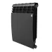 Радиатор отопления биметаллический Royal Thermo BILINER B 500 Чёрный - 6 секц., RTBB350006