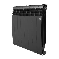 Радиатор отопления биметаллический Royal Thermo BILINER B 500 Чёрный - 8 секц., RTBB350008