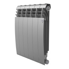 Радиатор отопления биметаллический Royal Thermo BILINER B 500 Серебристый - 6 секц., RTBS350006