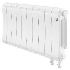Радиатор отопления биметаллический Royal Thermo Infinity 300 Bianco Traffico VR80 - 10 секц., RTIBTVR8030010