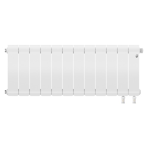 Радиатор отопления биметаллический Royal Thermo Infinity 300 Bianco Traffico VR80 - 12 секц., RTIBTVR8030012