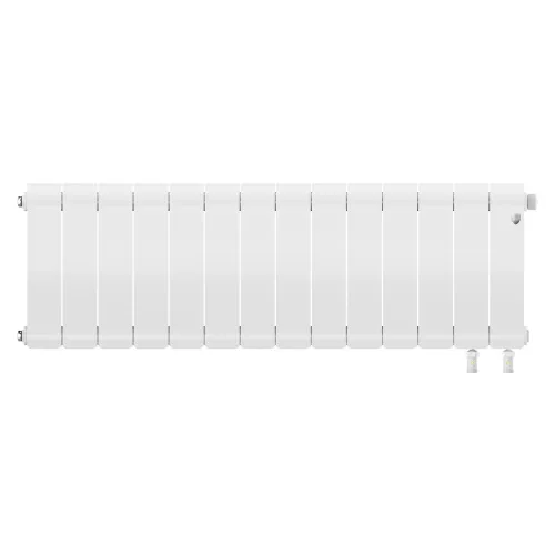 Радиатор отопления биметаллический Royal Thermo Infinity 300 Bianco Traffico VR80 - 14 секц., RTIBTVR8030014