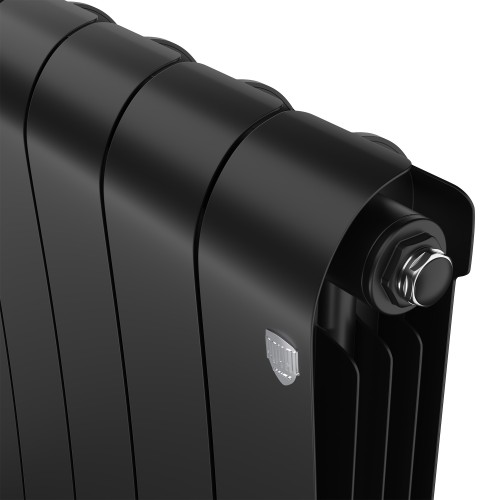 Радиатор отопления биметаллический Royal Thermo Infinity 500 Noir Sable - 4 секц., RTINNS5004