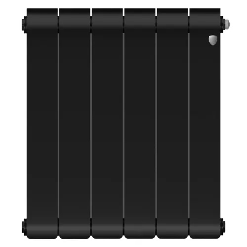 Радиатор отопления биметаллический Royal Thermo Infinity 500 Noir Sable - 6 секц., RTINNS5006