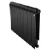 Радиатор отопления биметаллический Royal Thermo Infinity 500 Noir Sable - 8 секц., RTINNS5008