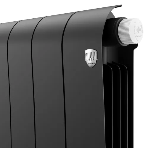 Радиатор отопления биметаллический Royal Thermo Infinity 500 Noir Sable VR80 - 10 секц., RTINNSVR8050010