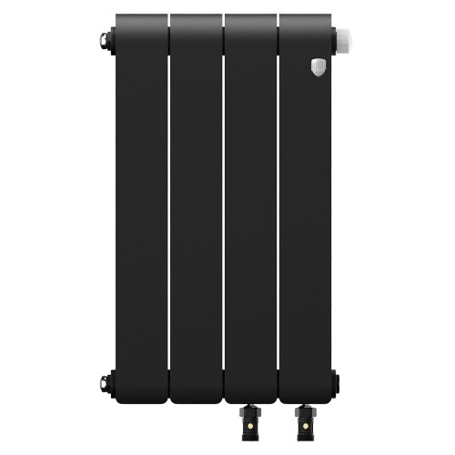 Радиатор отопления биметаллический Royal Thermo Infinity 500 Noir Sable VR80 - 4 секц., RTINNSVR805004