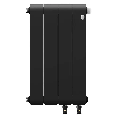 Радиатор отопления биметаллический Royal Thermo Infinity 500 Noir Sable VR80 - 4 секц., RTINNSVR805004