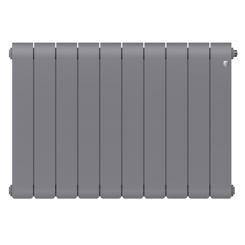 Радиатор отопления биметаллический Royal Thermo Infinity 500 Silver Satin - 10 секц., RTINSS50010