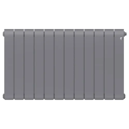 Радиатор отопления биметаллический Royal Thermo Infinity 500 Silver Satin - 12 секц., RTINSS50012