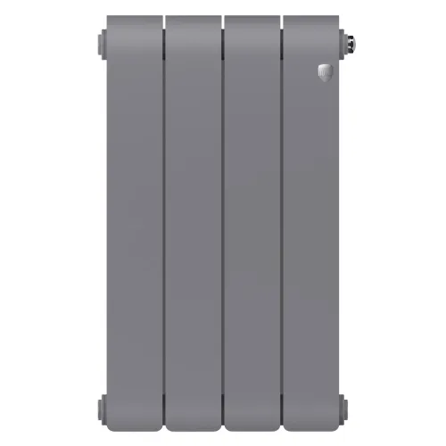 Радиатор отопления биметаллический Royal Thermo Infinity 500 Silver Satin - 4 секц., RTINSS5004