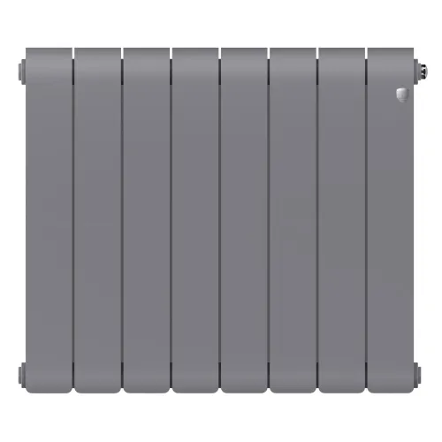 Радиатор отопления биметаллический Royal Thermo Infinity 500 Silver Satin - 8 секц., RTINSS5008