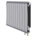 Радиатор отопления биметаллический Royal Thermo Infinity 500 Silver Satin VR80 - 10 секц., RTINSSVR8050010